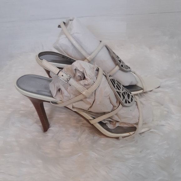 Calvin Klein Rio heeled sandals 8M - Picture 4 of 7
